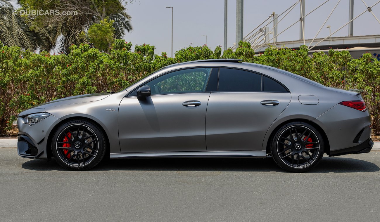 Mercedes-Benz CLA 45 AMG S 2020  4MATIC , GCC, 0KM With 2 Yrs open Mileage 3 Yrs or 60K KM Servs @EMC