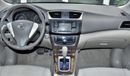 نيسان سنترا EXCELLENT DEAL for our Nissan Sentra SL 1.8L ( 2016 Model ) in White Color GCC Specs