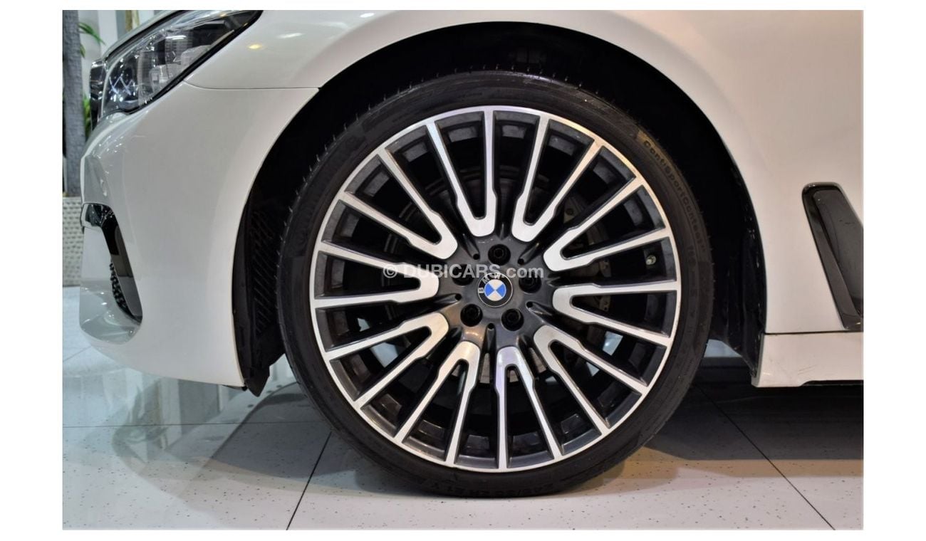 بي أم دبليو 740Li EXCELLENT DEAL for our BMW 740Li M-Kit 2018 Model!! in White Color! GCC Specs