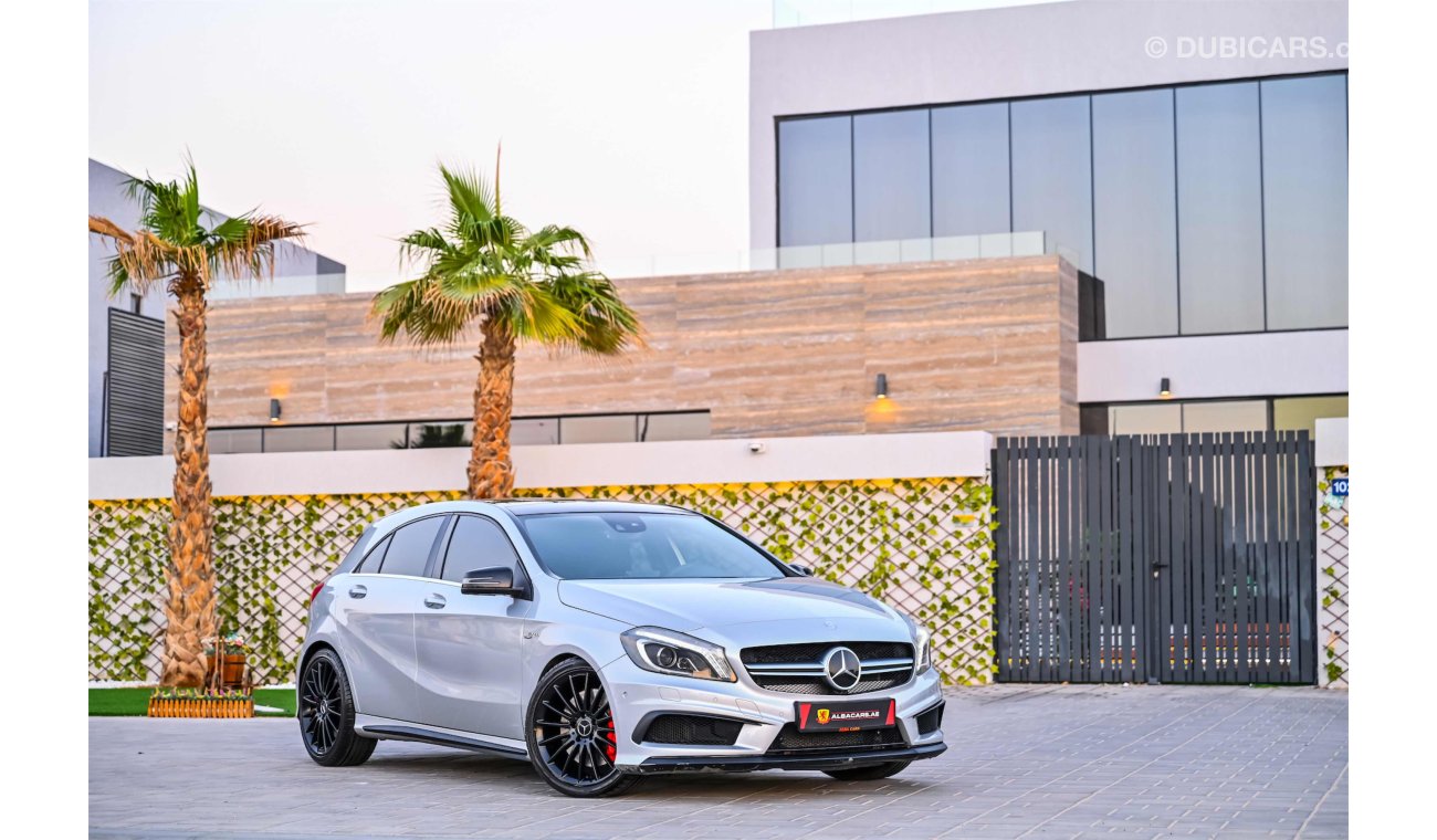 مرسيدس بنز A 45 AMG 1,876 P.M (4 Years) | 0% Downpayment | Spectacular Condition!