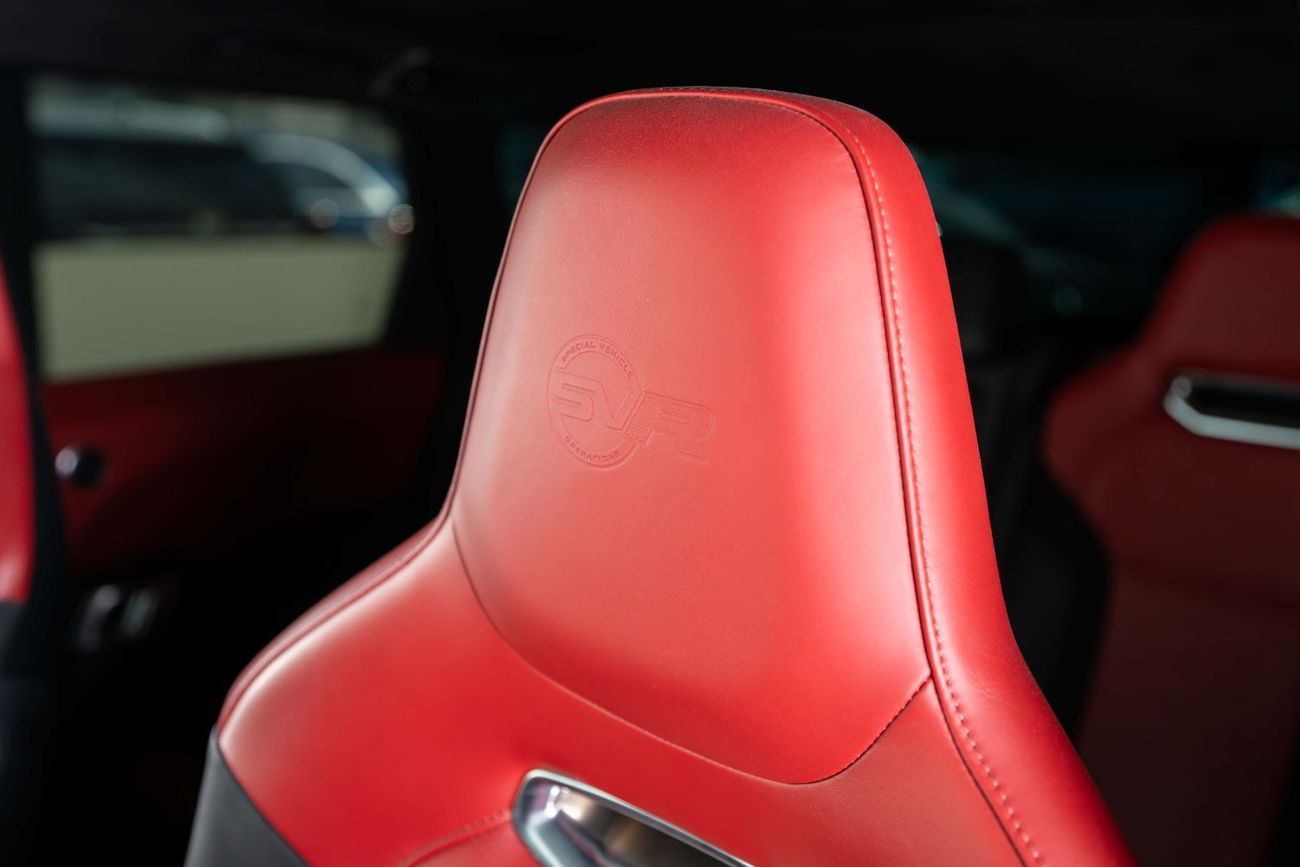 Land Rover Range Rover Sport SVR 5.0L (575 HP) AWD Range Rover Sport SVR Ultimate Edition-Bespoke Color-Black/Red Interior-Black 