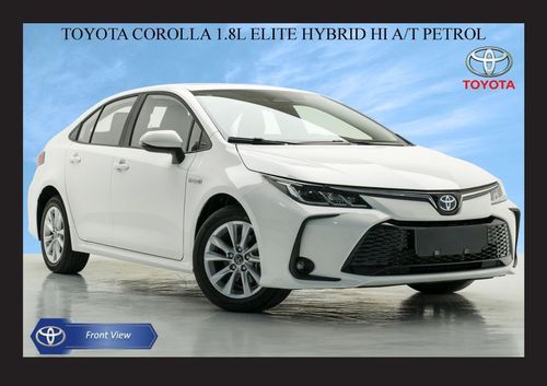 Toyota Corolla #Al TOYOTA COROLLA 1.8L ELITE HYBRID HI A/T PTR 2024