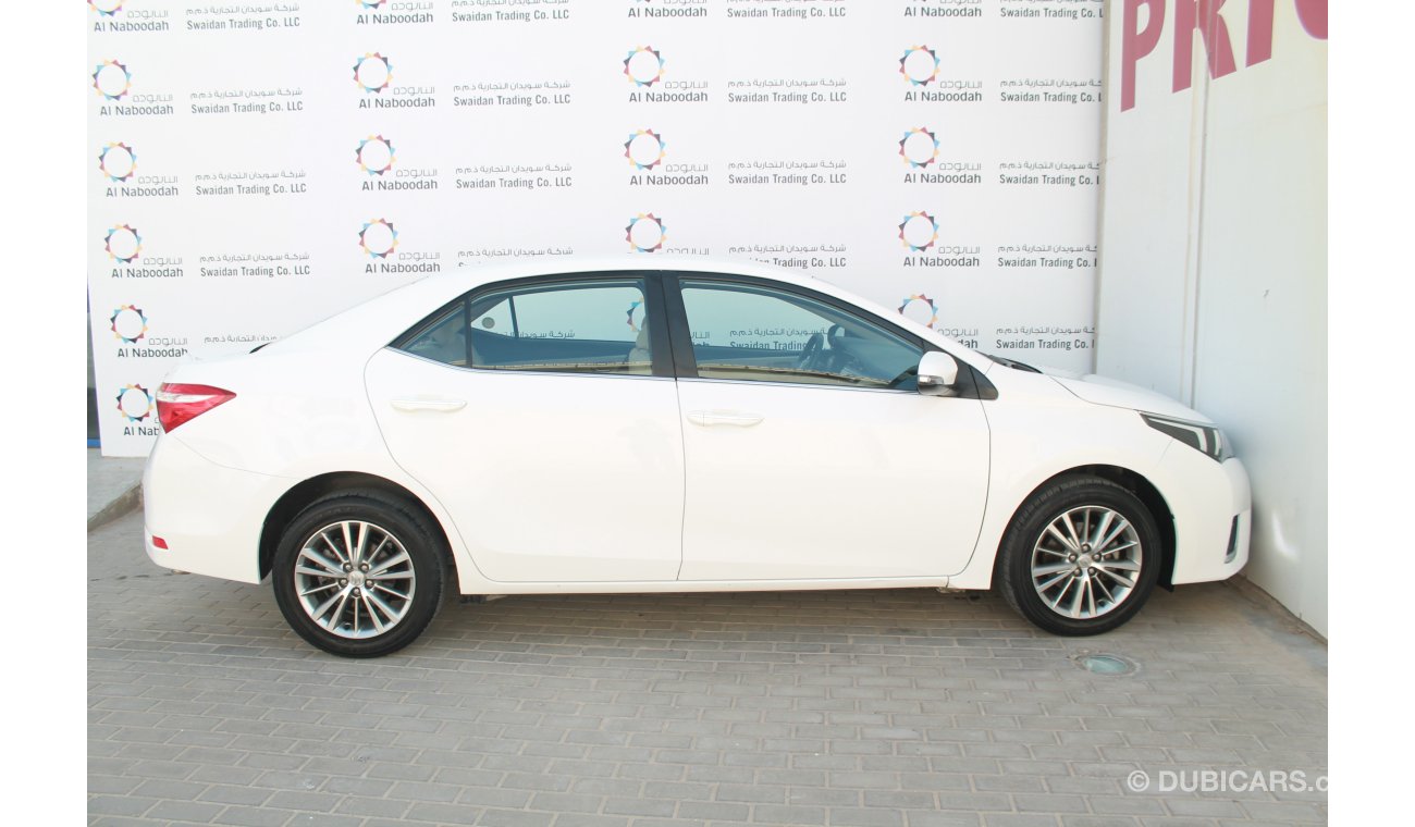 Toyota Corolla 2.0L SE+ 2015 MODEL WITH GCC SPECS