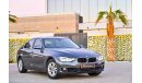 BMW 318i | 1,253 P.M | 0% Downpayment | Spectacular Condition