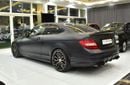 Mercedes-Benz C 63 AMG EXCELLENT DEAL for our Mercedes Benz C63 AMG ( 2013 Model ) in Black Color GCC Specs