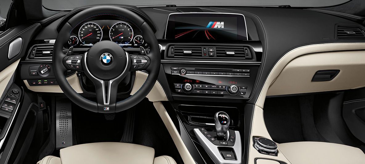 BMW M6 interior - Cockpit