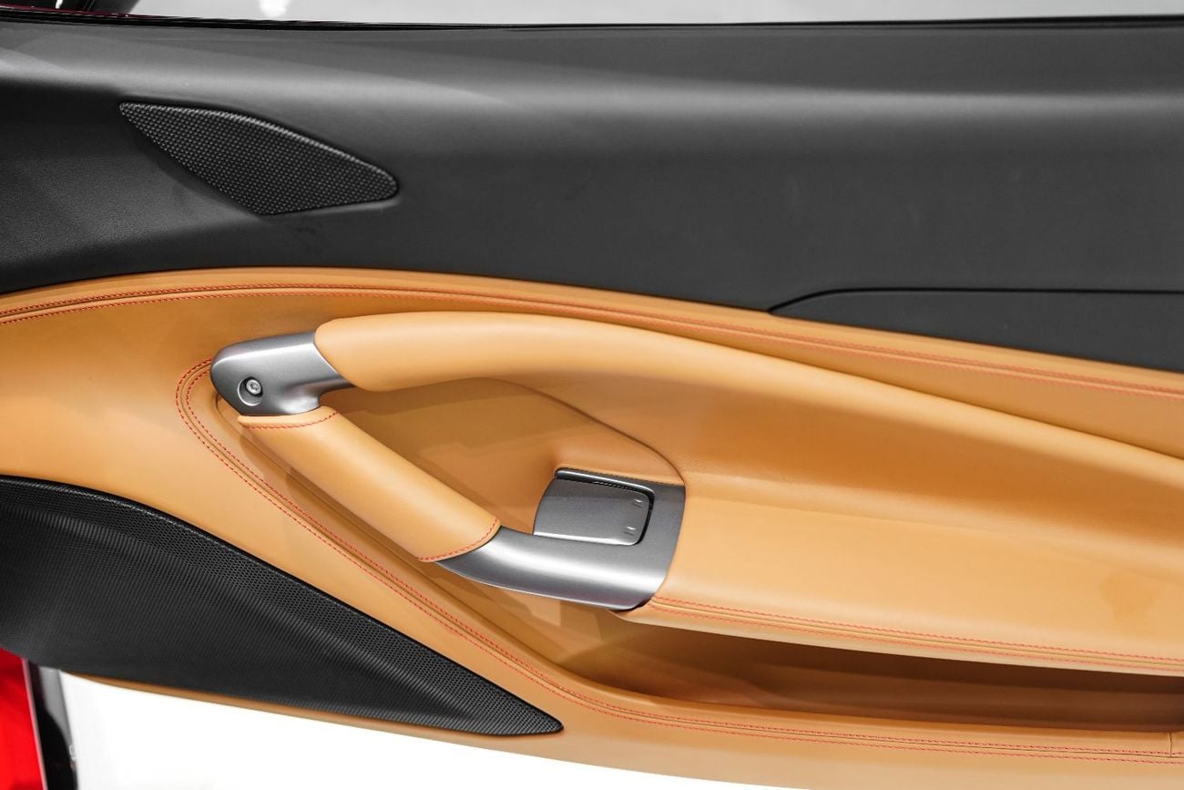 Ferrari F8 Spider 3.9T V8 Passenger Display, Service Package Till 2028, GCC Spec!!