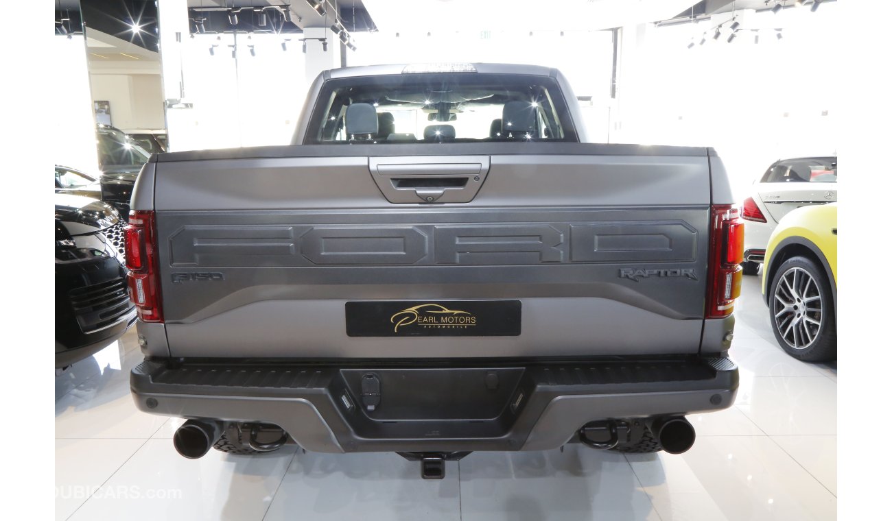 Ford Raptor [WARRANTY AND SERVICE CONTRACT AVAILABLE] MATTE GREY FORD F150 RAPTOR SUPERCAB !!