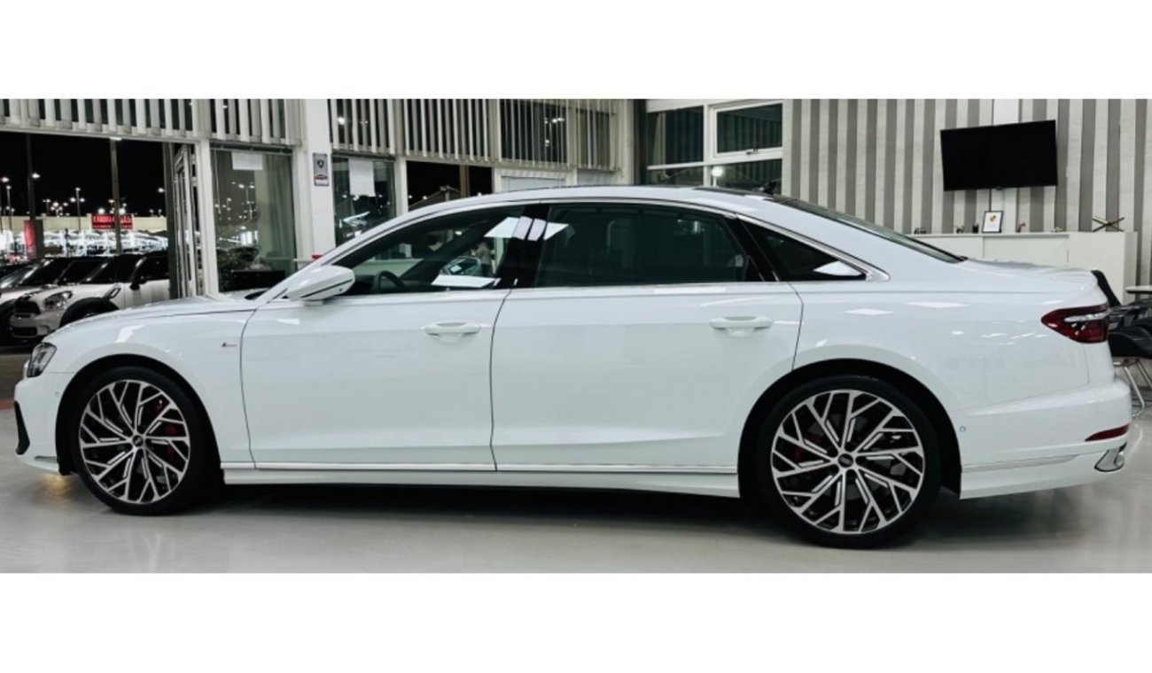 Audi A8 L 55 TFSI quattro S-Line GCC .. Warranty .. Service .. S line .. V6 .. Top Range .. Perfect Conditio