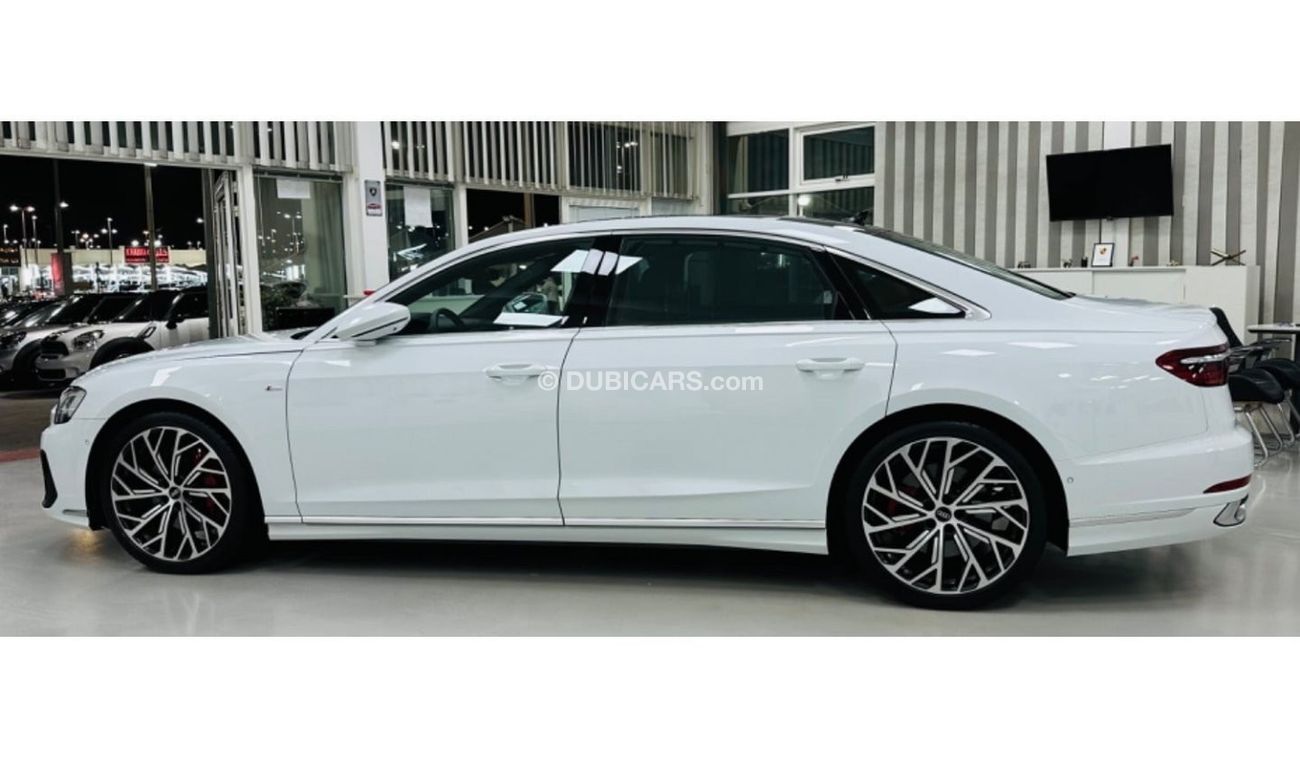 Audi A8 L 55 TFSI quattro S-Line GCC .. Warranty .. Service .. S line .. V6 .. Top Range .. Perfect Conditio