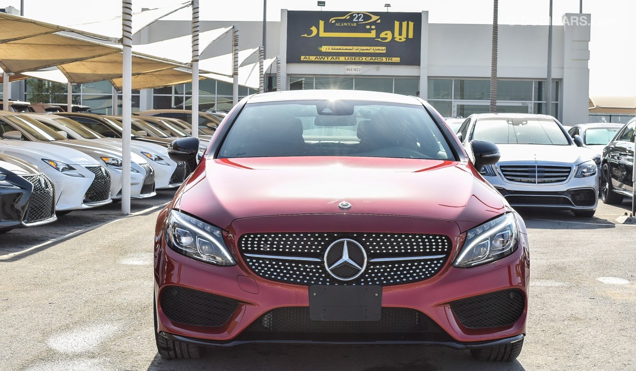 Mercedes-Benz C 300 Coupe AMG Kit، One year free comprehensive warranty in all brands.