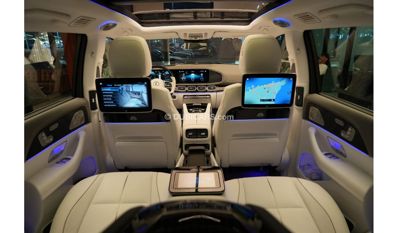 Mercedes-Benz GLS 600 GLS 600 ✔Crystal White Interior ✔Obsidian Black / Rubellite Red Exterior