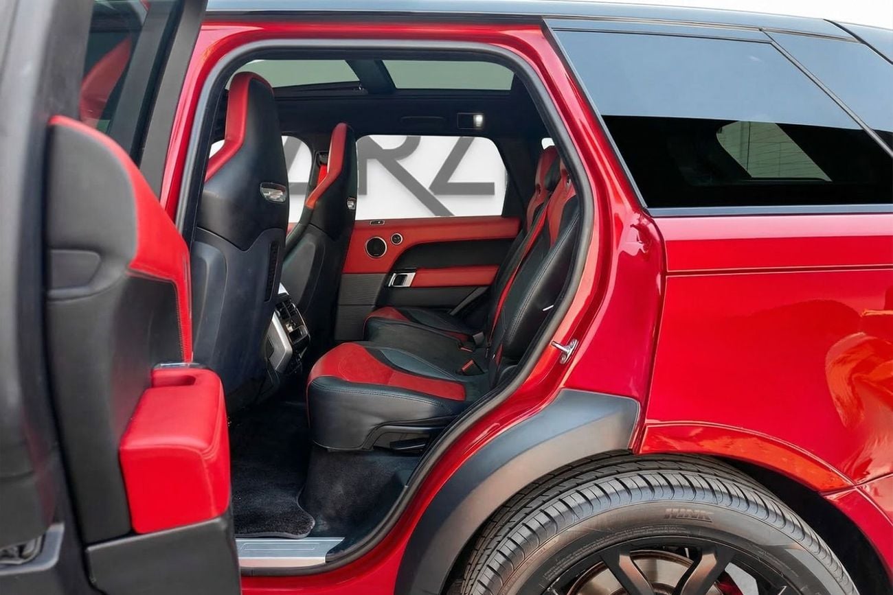 Land Rover Range Rover Sport SVR AED 4,504 P.M | 0% Down Payment | Supercharged | High Performance SUV