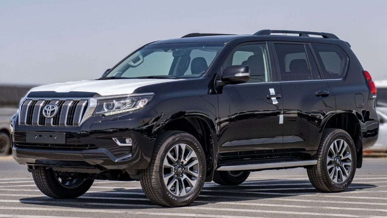 Toyota Prado VX 2.8D AT TIRE BACK MY2023 – BLACK
