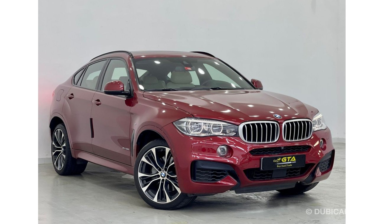 BMW X6 50i M Sport 2018 BMW X6 xDrive50i M-Sport, March 2025 BMW Warranty + Service Package, Very Low Kms, 