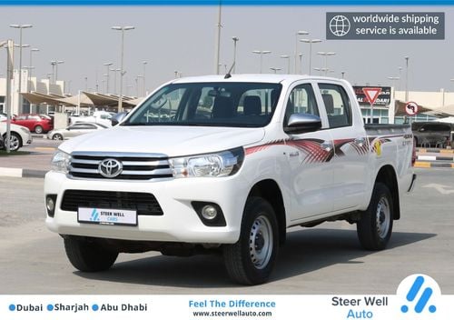 تويوتا هيلوكس 2016 | HILUX 4X4 DOUBLE CABIN PICKUP WITH GCC SPECS AND EXCELLENT CONDITION