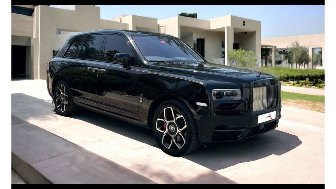 Rolls-Royce Cullinan ROLLS ROYCE CULLINAN 2021 BLACK BADGE | FSH | UNDER WARRANTY | STARLIGHT | GCC SPECS