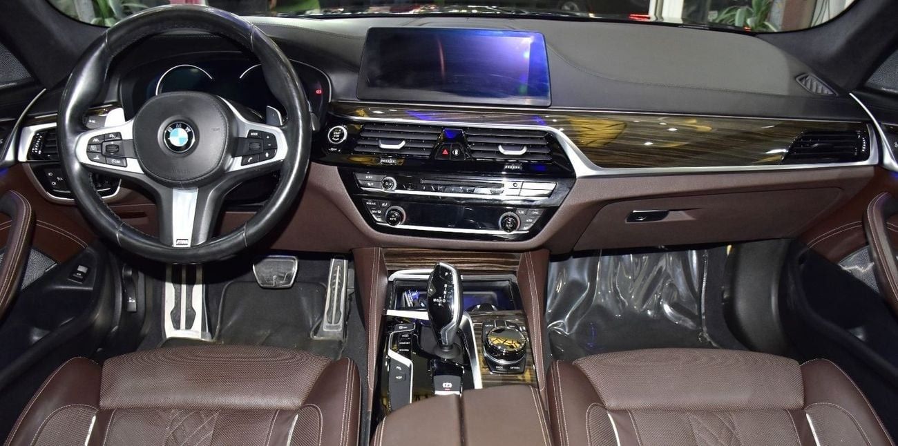 BMW 530i EXCELLENT DEAL for our BMW 530i M-Kit ( 2018 Model ) in Black Color GCC Specs