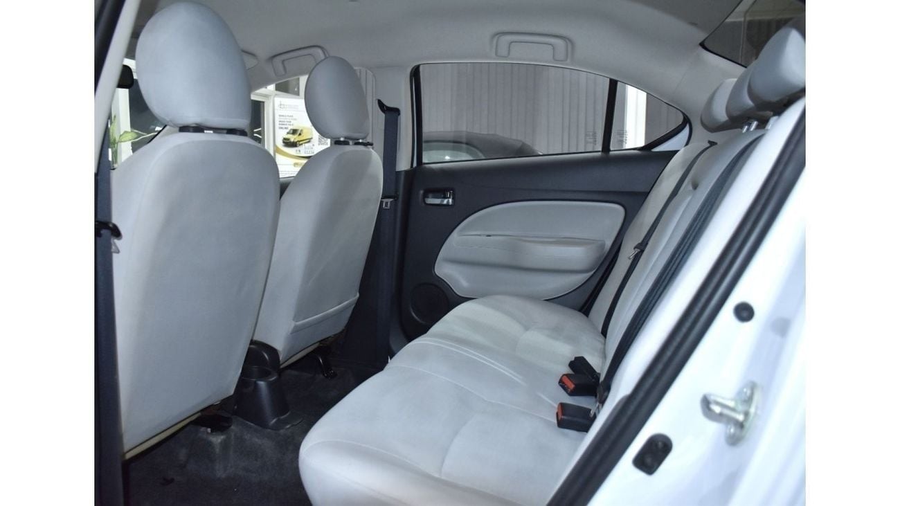 Mitsubishi Attrage EXCELLENT DEAL for our Mitsubishi Attrage ( 2021 Model ) in White Color GCC Specs