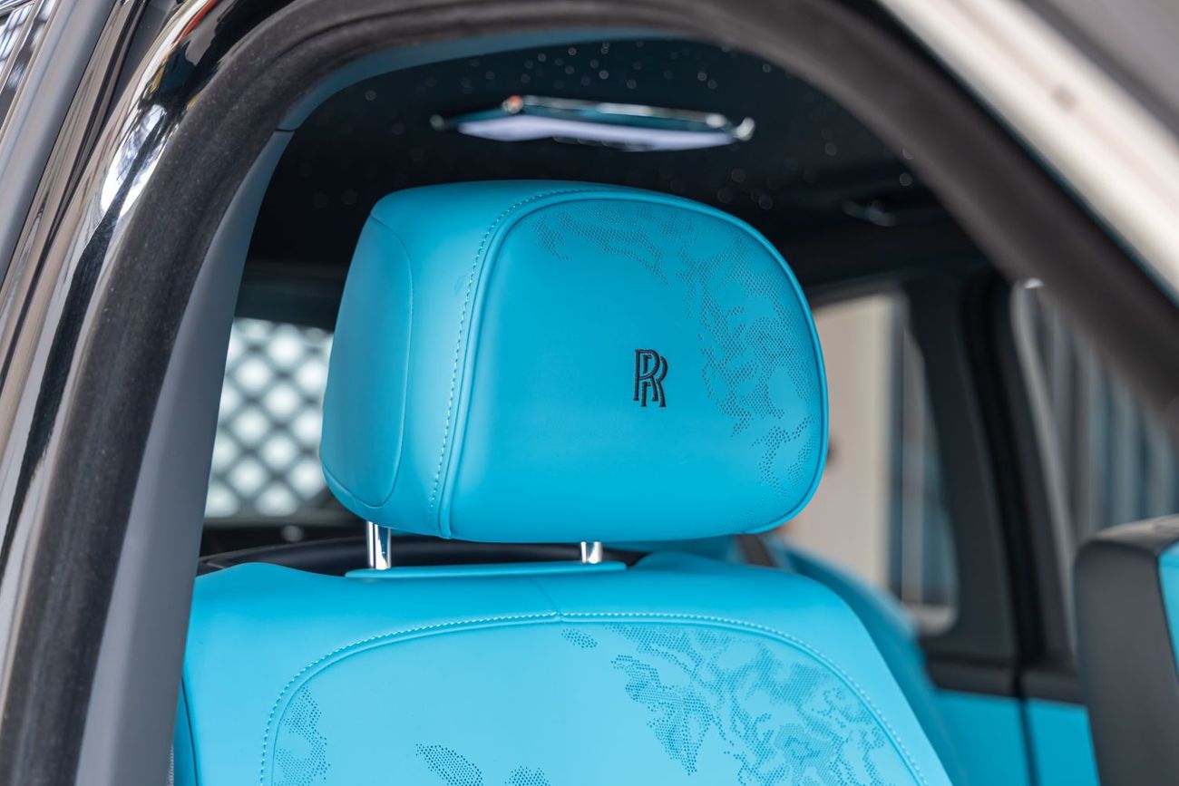 Rolls Royce Cullinan ROLLS-ROYCE CULLINAN | WARRANTY AVAILABLE PITSTOP 360AGMC | SILVER BADGE | BESPOKE TURQUOISE LEATHER