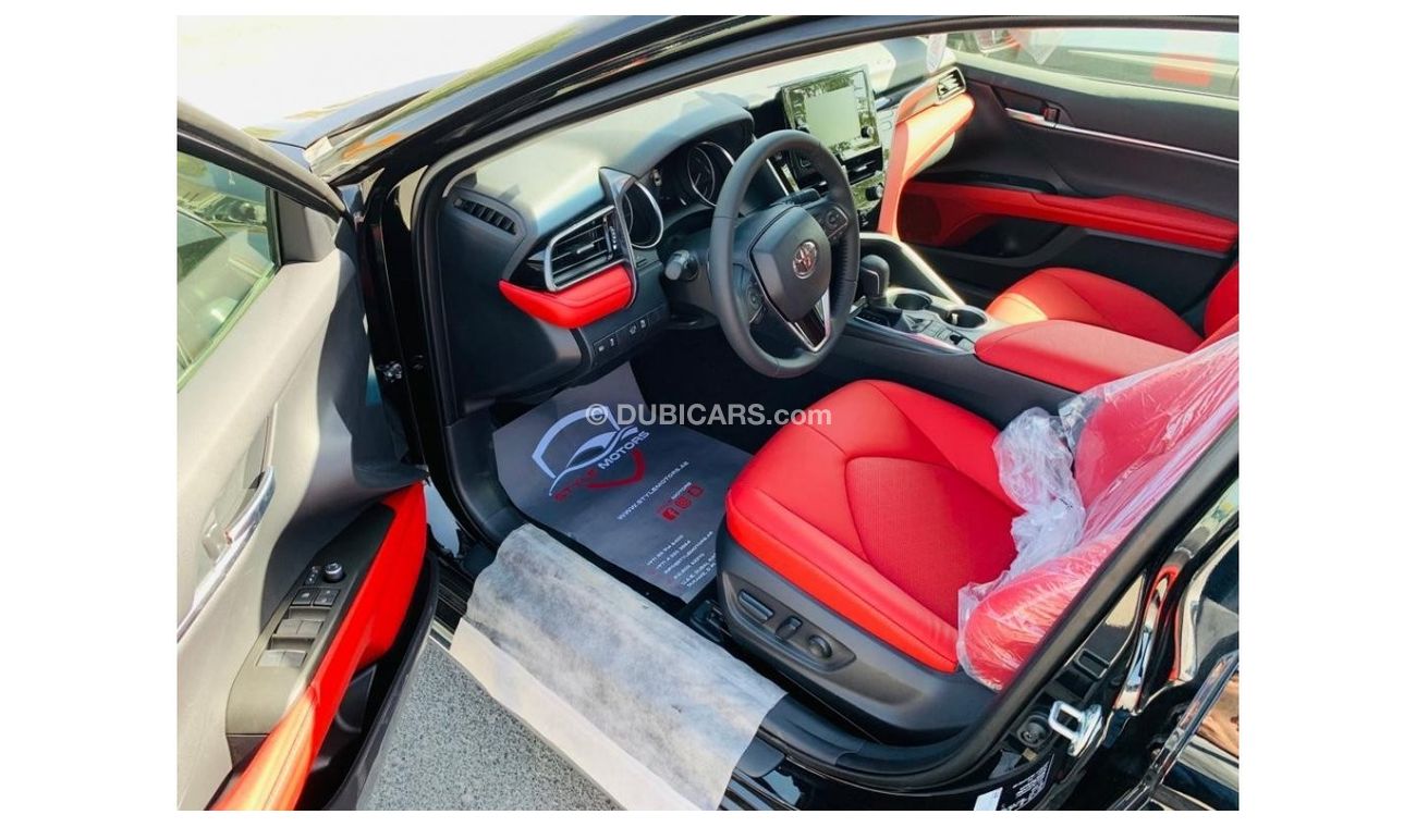 Toyota Camry TOYOTA CAMRY SPORTS BLACK COLOR WITH RED LEATHER INTERRIOR