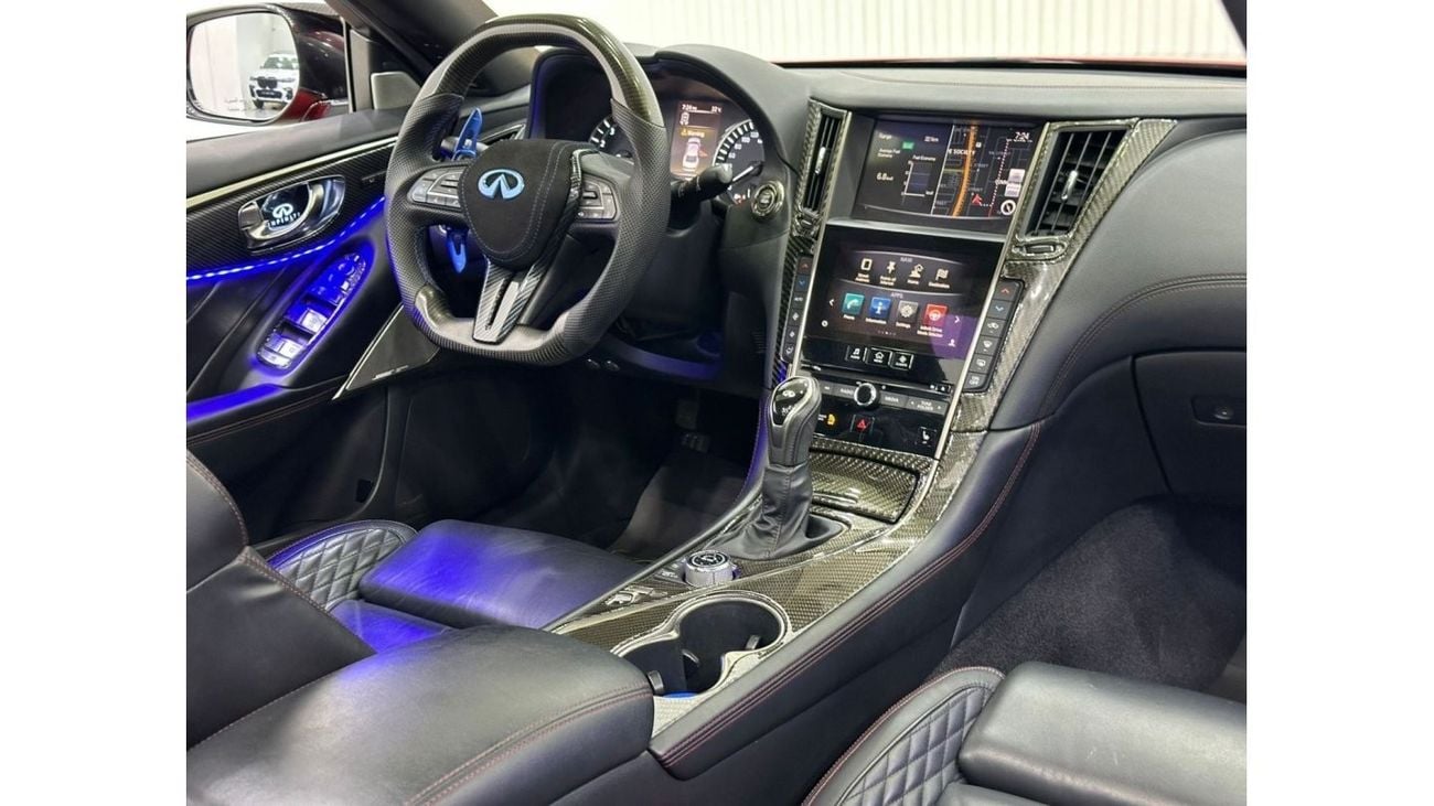 Infiniti Q50 2018 Infiniti Q50 S Redsport, Warranty, Full Service History, Carbon Fiber Package, GCC
