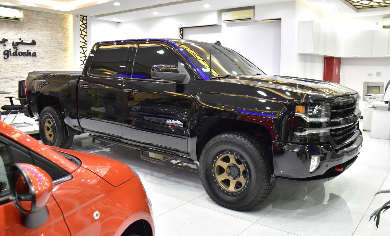 Chevrolet Silverado EXCELLENT DEAL for our Chevrolet Silverado High Country 4x4 6.2 L ( 2017 Model ) in Black Color GCC 