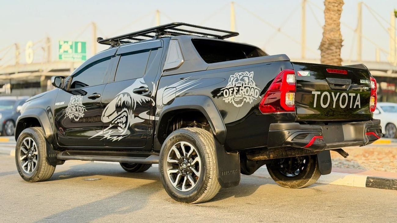 Toyota Hilux MODIFIED TO ROCCO GR SPORTS | NUDGE BAR | AUTO TRANSMSSION | LEATHER SEATS | JBL MULTIMEDIA SCREEN A