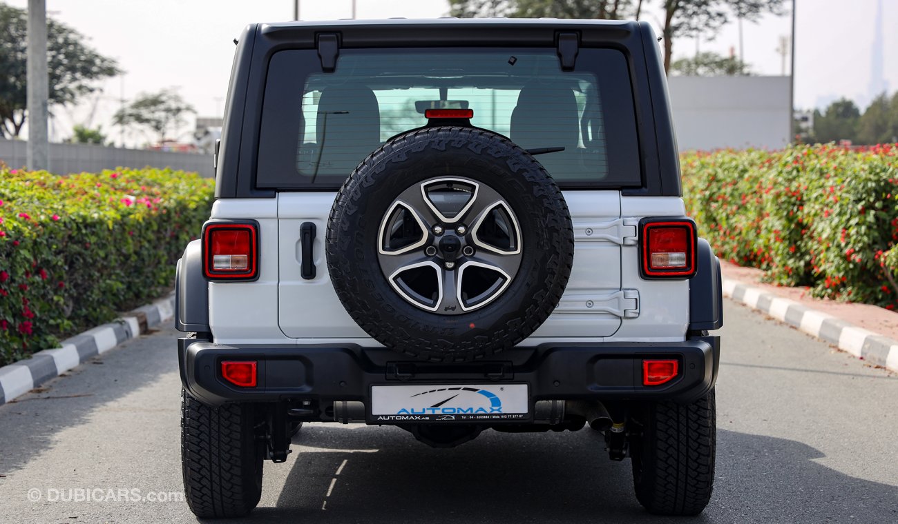 Jeep Wrangler Unlimited Sport V6 3.6L , GCC , 2021 , 0Km , W/3 Yrs or 60K Km WNTY @Official Dealer