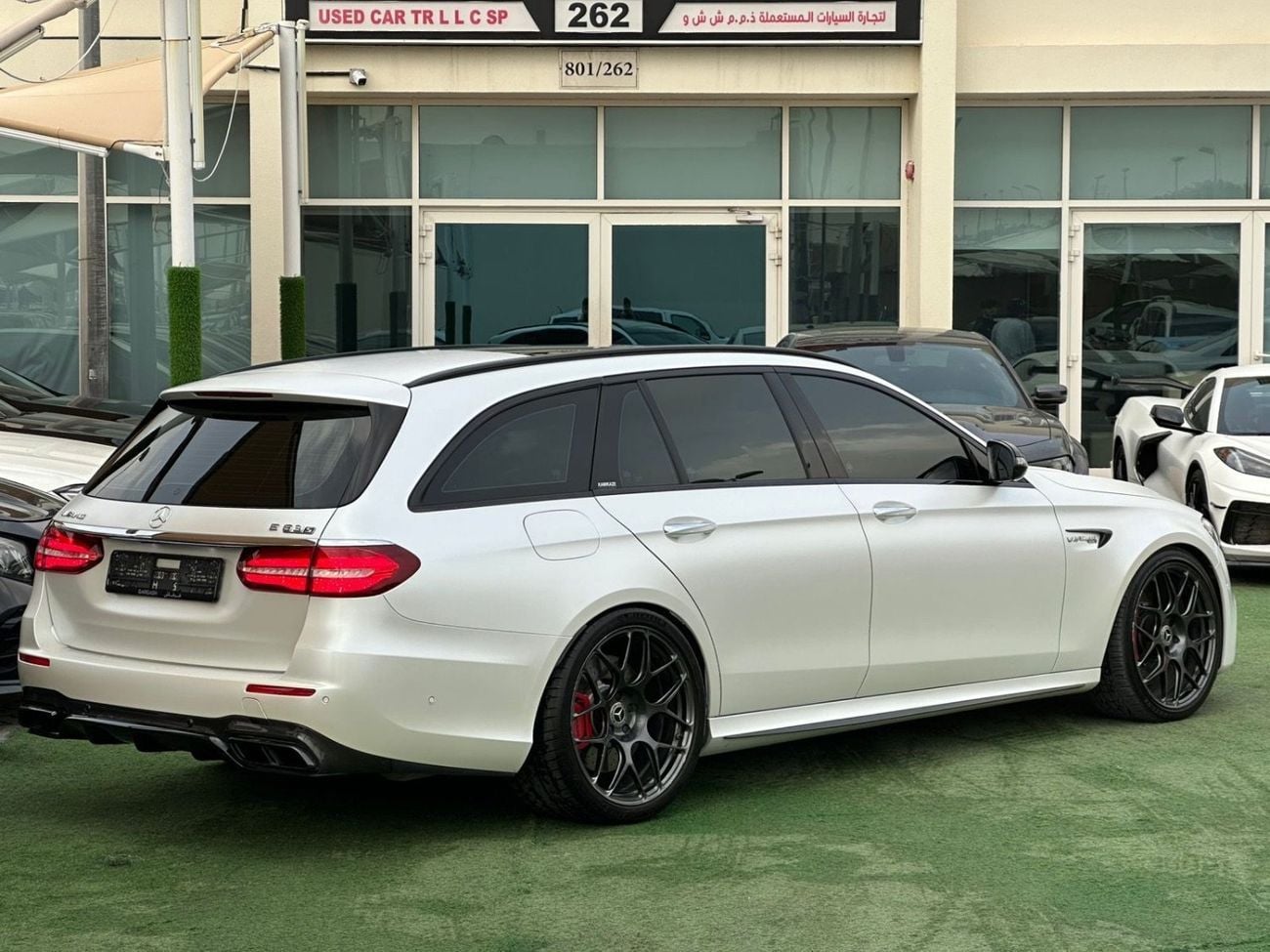 مرسيدس بنز E 63 AMG MERCEDES BENZ AMG E63s WAGON GCC 2019 Gargash Service History Stage 2+ Zero Accidents Super Clean 6