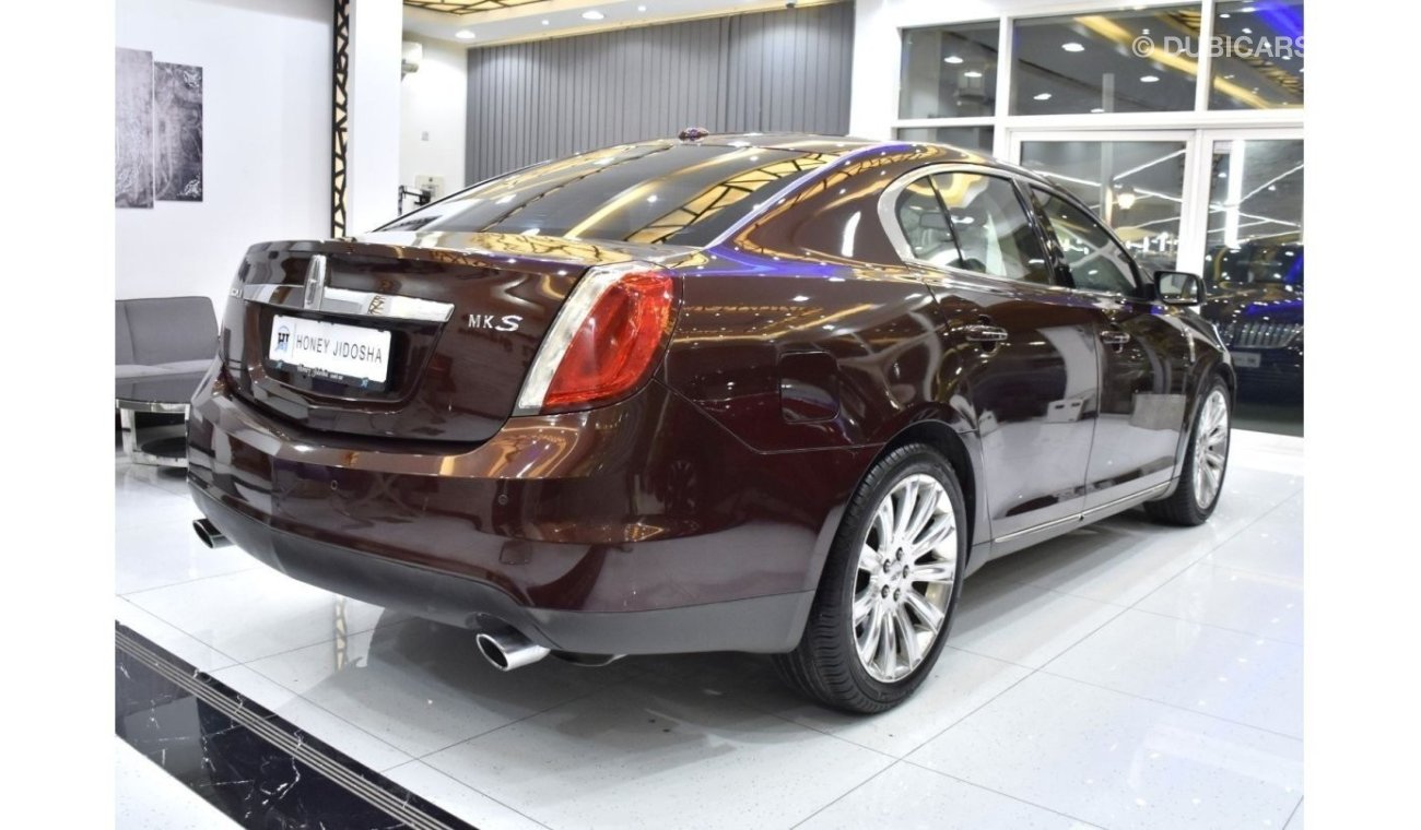 لنكن ام كى اس EXCELLENT DEAL for our Lincoln MKS ( 2009 Model ) in Brown Color GCC Specs