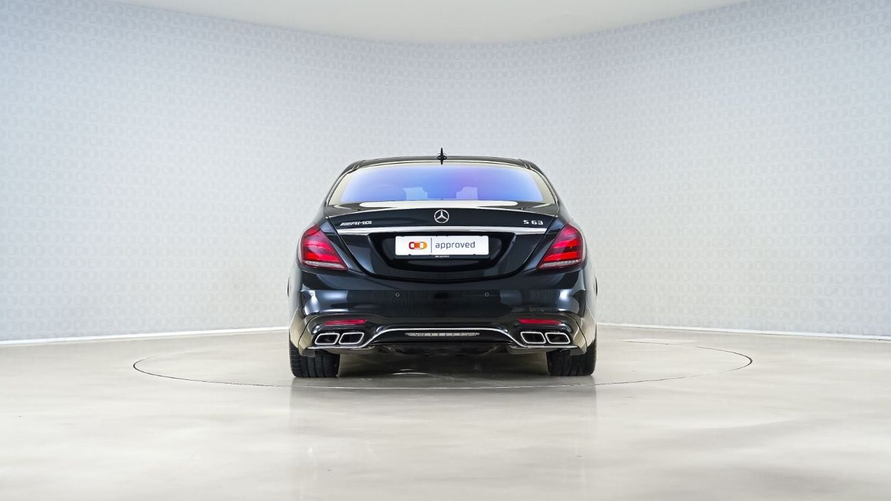 Mercedes-Benz S 63S AMG | AED 4,873 PM | Up to 3 Years Unlimited Warranty