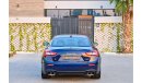 Maserati Ghibli SQ4  | 2,918 P.M | 0% Downpayment | Full Option |  Amazing Condition