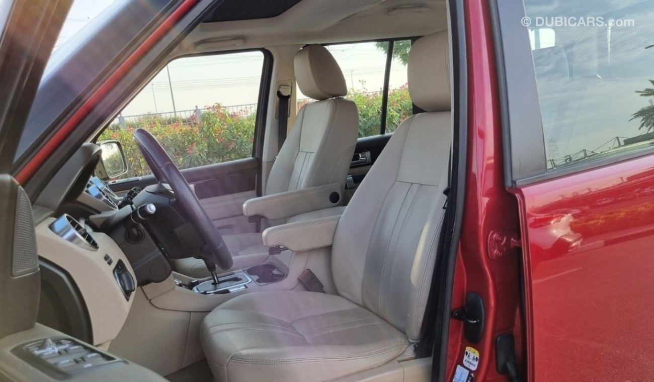 Land Rover Discovery HSE SPECIAL OFFER (1 YEAR FREE WARRANTY+INSURANCE )LAND ROVER LR4 2013 GCC IN PERFECT CONDITION