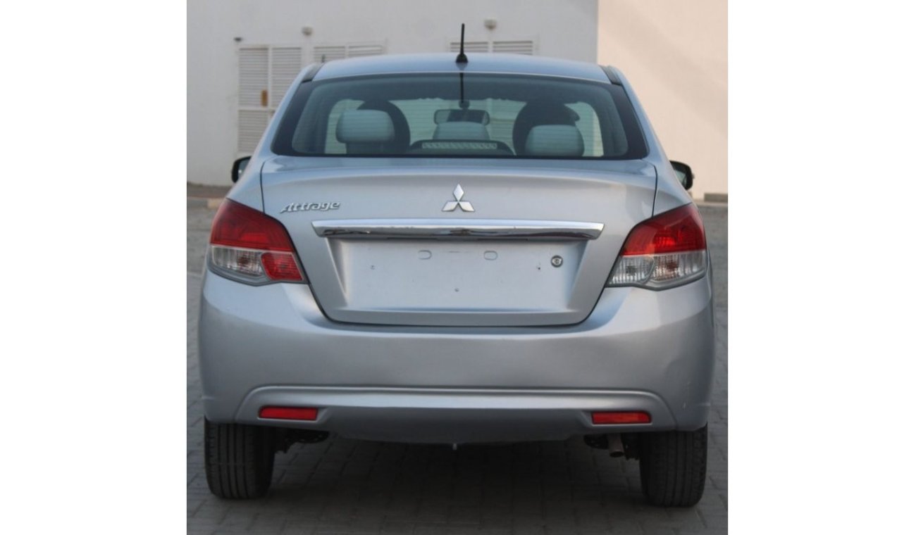 Mitsubishi Attrage MITSUBISHI ATTRAGE 2018 SILVER GCC EXCELLENT CONDITION WITHOUT ACCIDENT