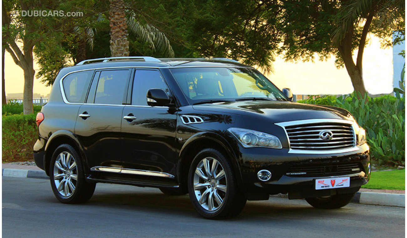 Infiniti QX80 EXCELLENT CONDITION - 5 YEARS WARRANTY ARABIAN AUTOMOBILES