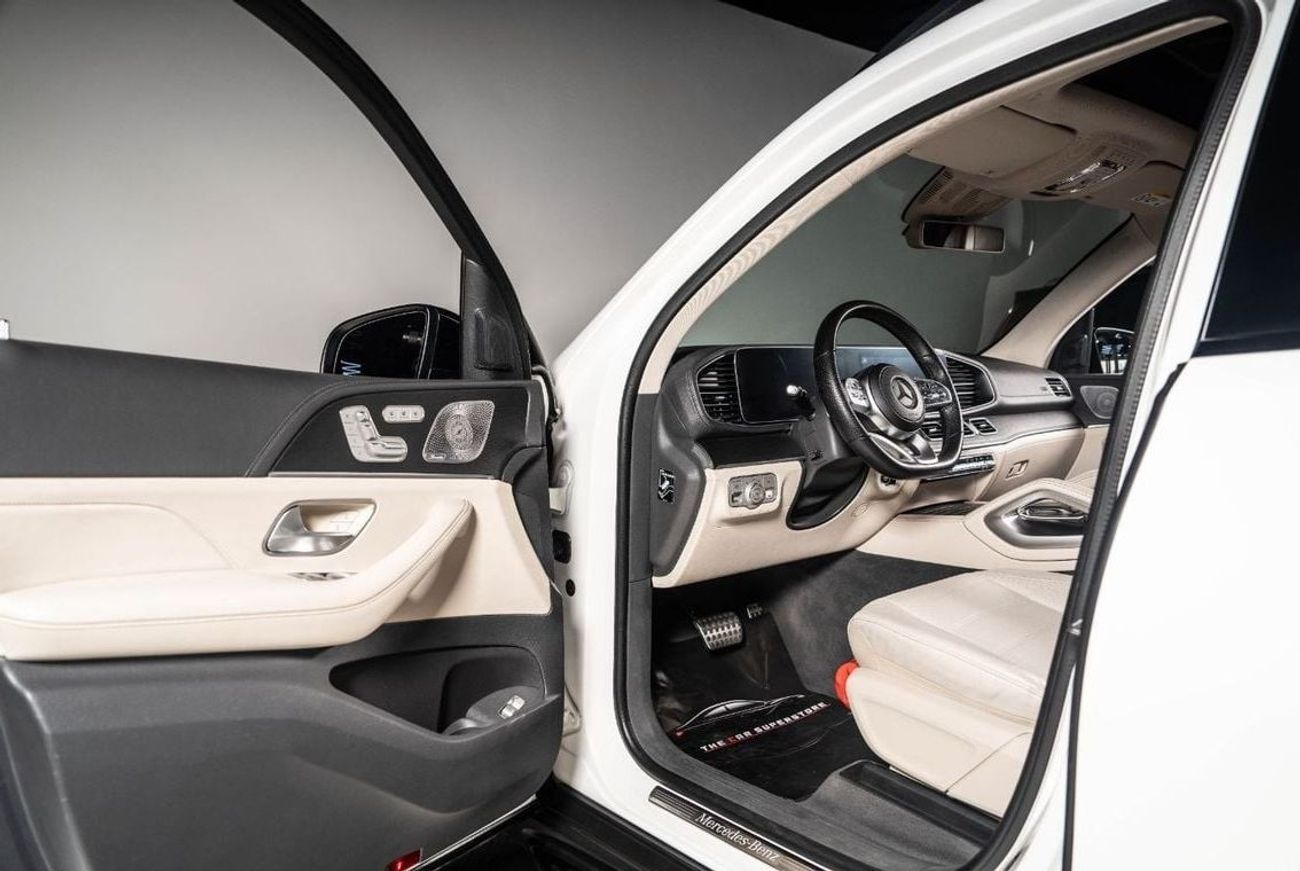 Mercedes-Benz GLS 450 2020-MERCEDES BENZ GLS 450 4matic AMG Line 7 Seater-GCC-SERVICE CONTRACT-AGENCY WARRANTY TILL 1/2027