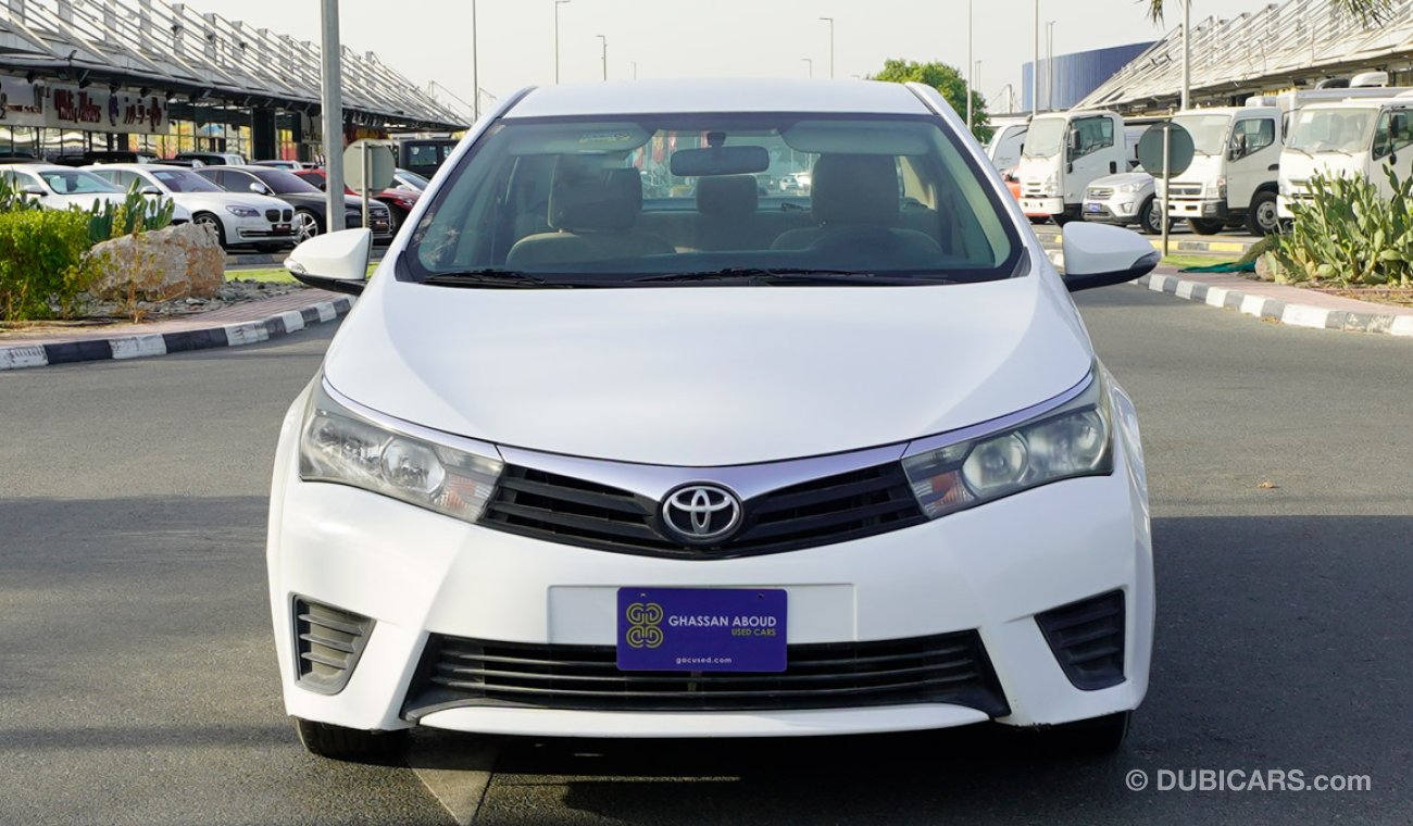 Toyota Corolla CERTIFIED VEHICLE WITH DELIVERY OPTION; COROLLA 1.6L SE(GCC SPECS)FOR SALE WITH WARRANTY(CODE : 1542