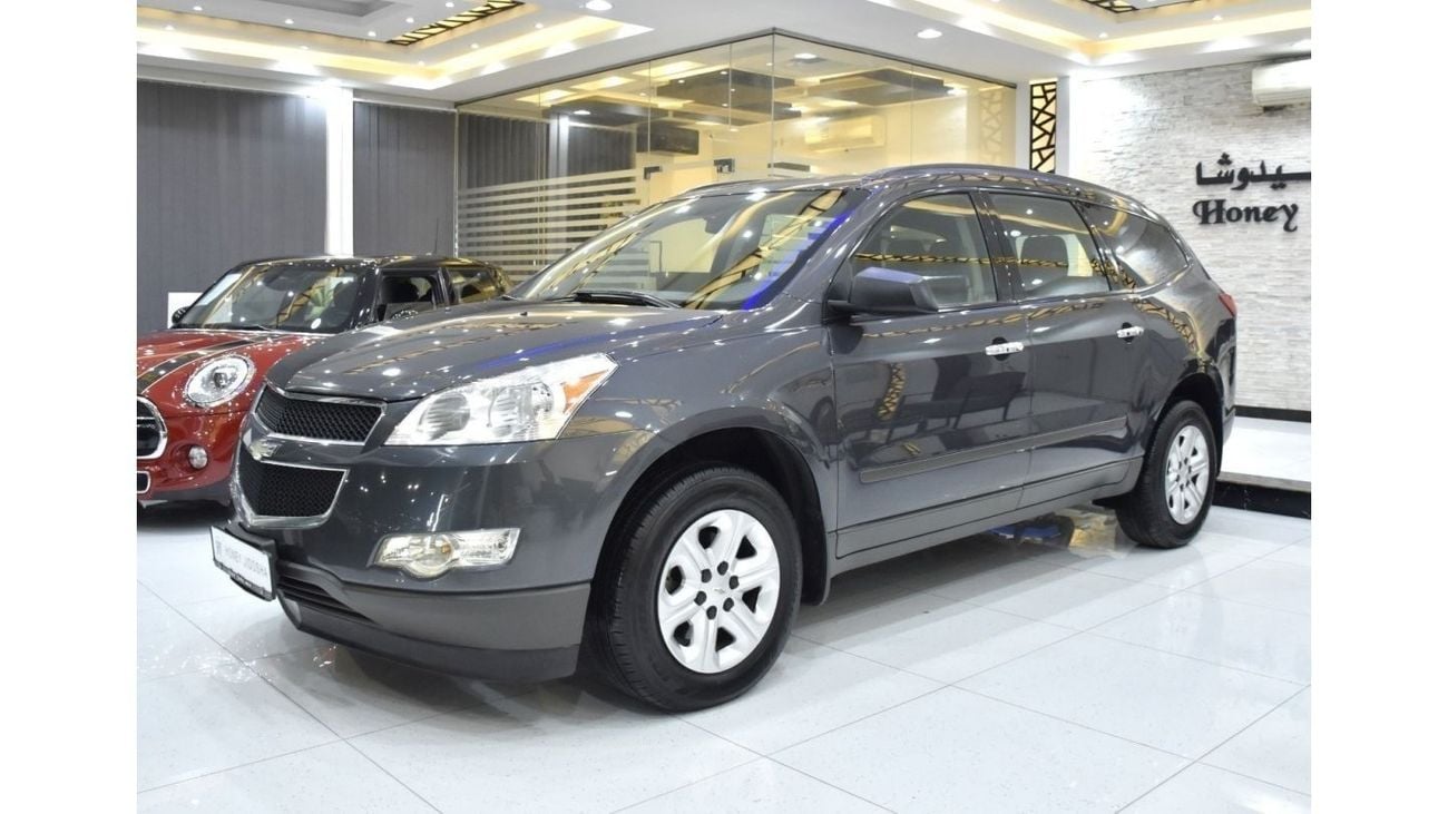 Chevrolet Traverse EXCELLENT DEAL for our Chevrolet Traverse LS ( 2012 Model ) in Grey Color GCC Specs