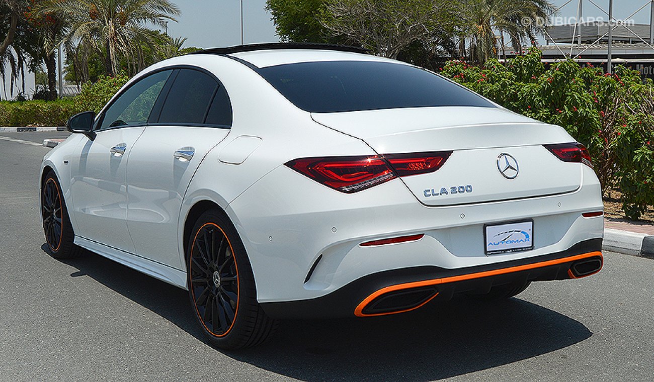 Mercedes-Benz CLA 200 2020, Edition 1, GCC, 0km w/ 2Yrs Unlimited Mileage Warranty + 3Yrs or 60,000km Free Service at EMC