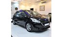 بيجو 208 AMAZING Peugeot 208 Hatchback! 2013 Model!! in Black Color! GCC Specs