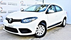 Renault Fluence 1.6L PE 2016 GCC SPECS DEALER WARRANTY