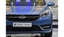 شيري ازيرو5 EXCELLENT DEAL for our Chery Arrizo 5 ( 2017 Model ) in Blue Color GCC Specs