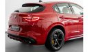 Alfa Romeo Stelvio 2019 Alfa Romeo Stelvio Quadrifoglio / Alfa Romeo Warranty & Alfa Romeo Service Pack