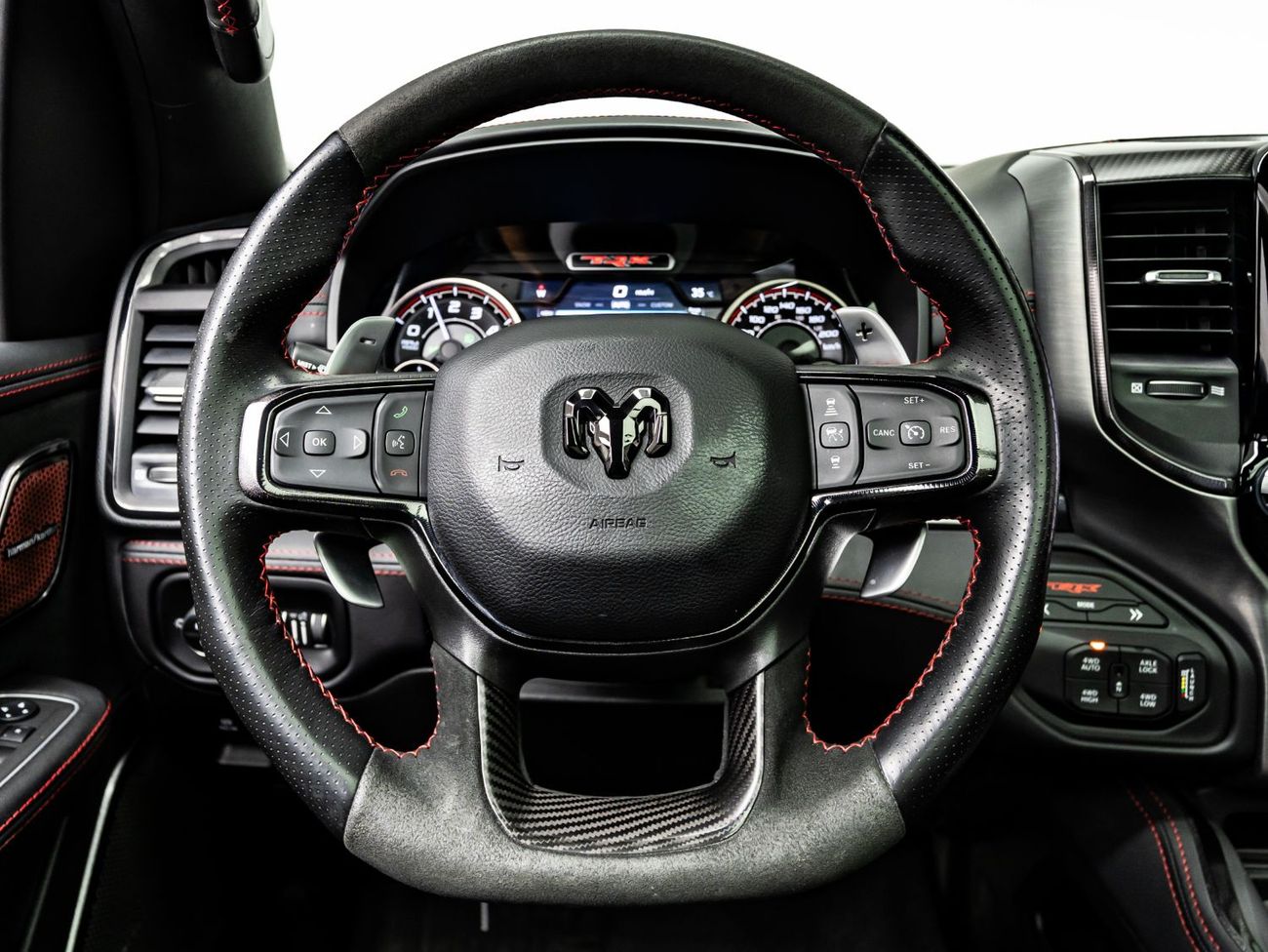 RAM 1500 TRX Crew Cab 6.2L 2022 Ram 1500 TRX, Feb 2028 RAM Warranty, Low KMs, GCC