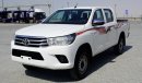 تويوتا هيلوكس CERTIFIED VEHICLE; HILUX 4×4 GL 2.7L Manual Trans(GCC SPECS)IN GOOD CONDITION FOR SALE(CODE : 11248)