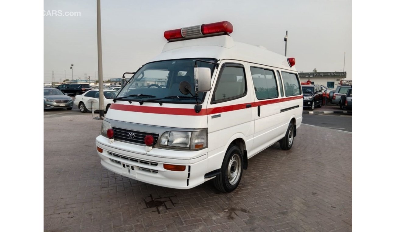 تويوتا هاياس TOYOTA HIACE AMBULANCE RIGHT HAND DRIVE  (PM1534)