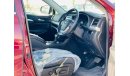 تويوتا كلوجير Toyota Kluger Petrol engine model FEB/2014 maroon color 7 seater  with push start and leather seats
