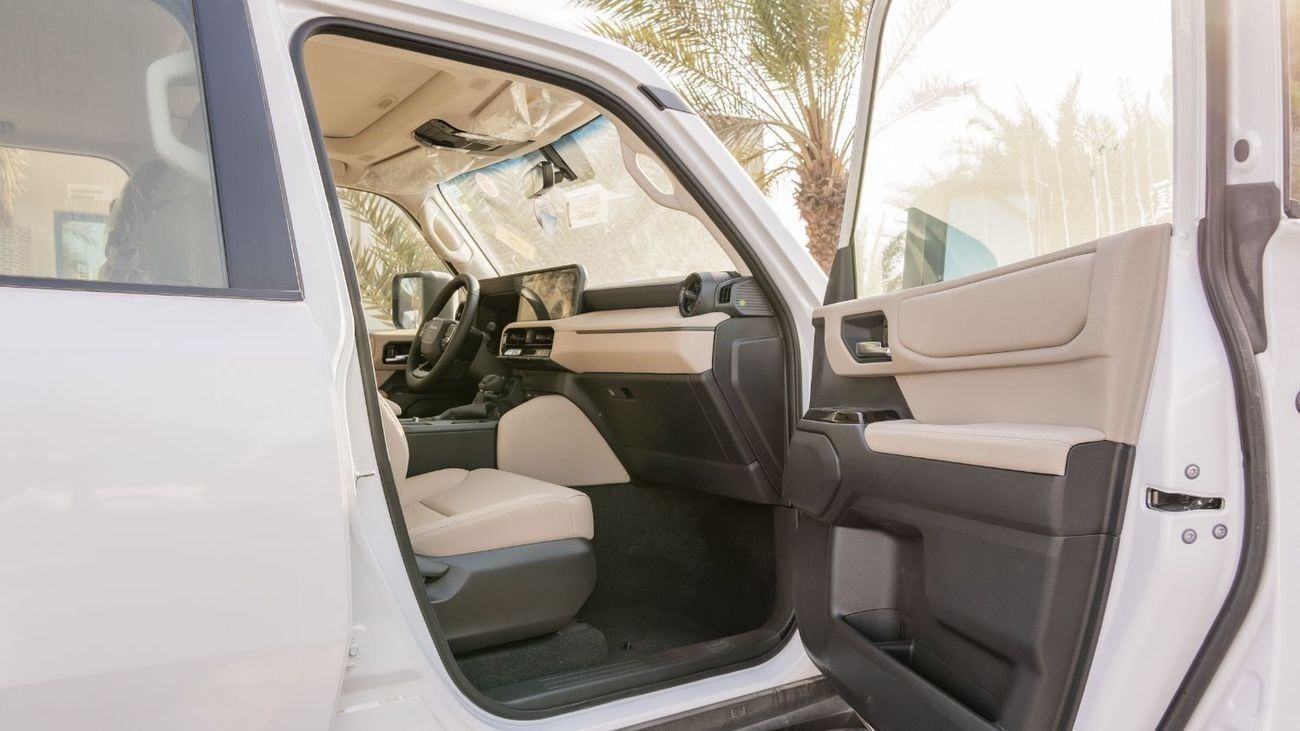 Toyota Prado 2025 Toyota Prado TXL2 2.4L AT Petrol (White-Beige)