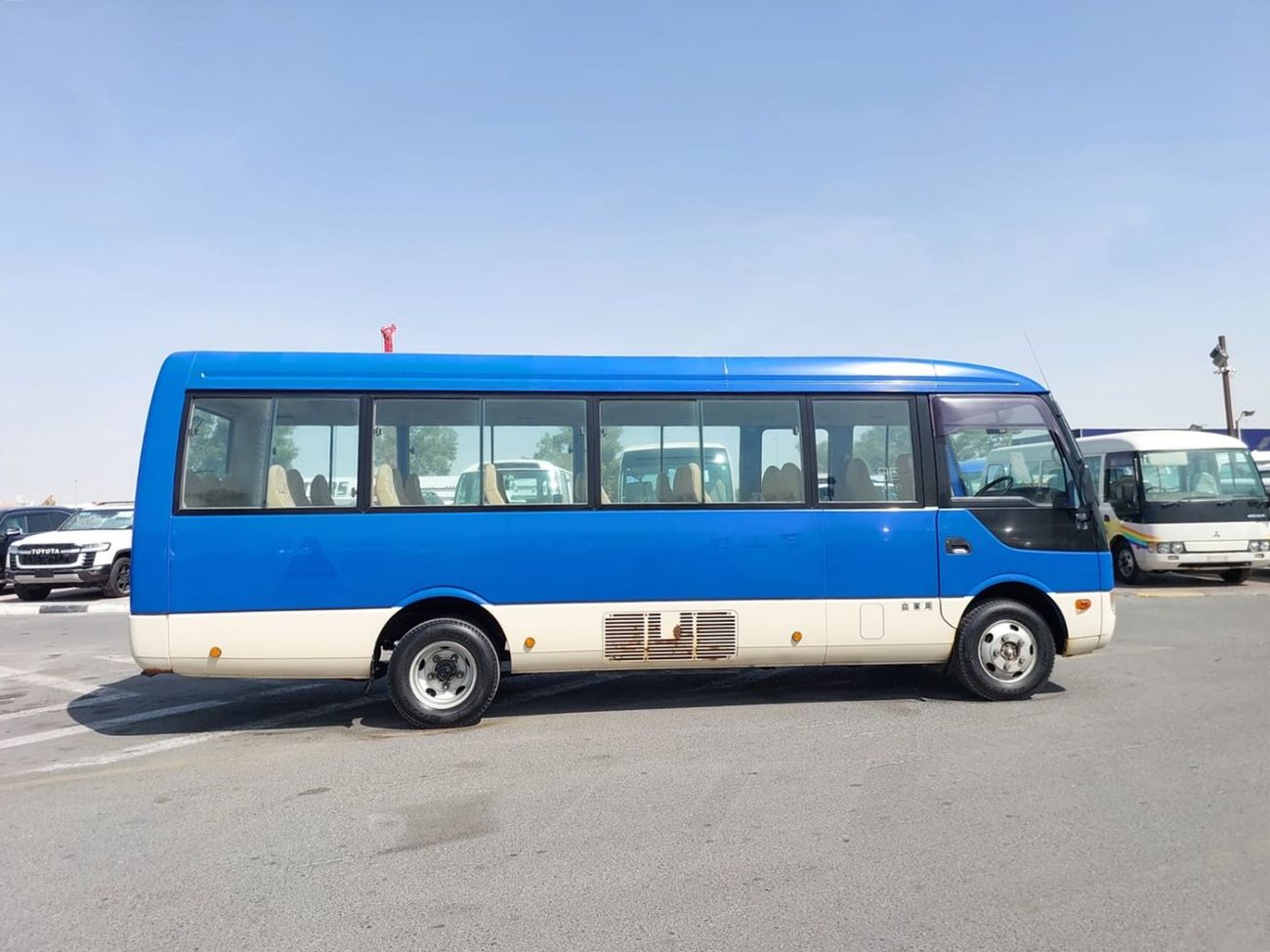 ميتسوبيشي روزا (RAMADAN OFFER) MITSUBISHI ROSA BUS RHD 2007 MODEL 4.9 L DIESEL MANUAL(PM00062)